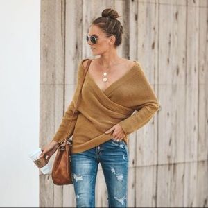 Wrap sweater VICI